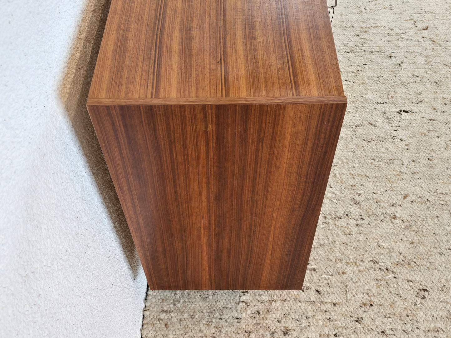 TEAK KOMMODE Sideboard Holz Tv Vintage 60er Schubladen midcentury
