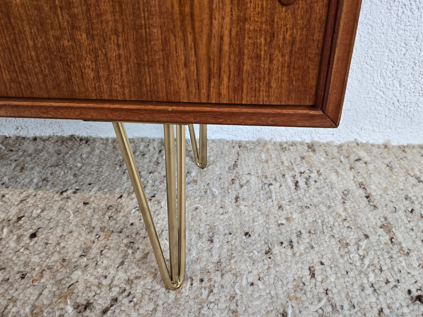 TEAK SIDEBOARD Kommode holz Vintage Schrank Highboard midcentury