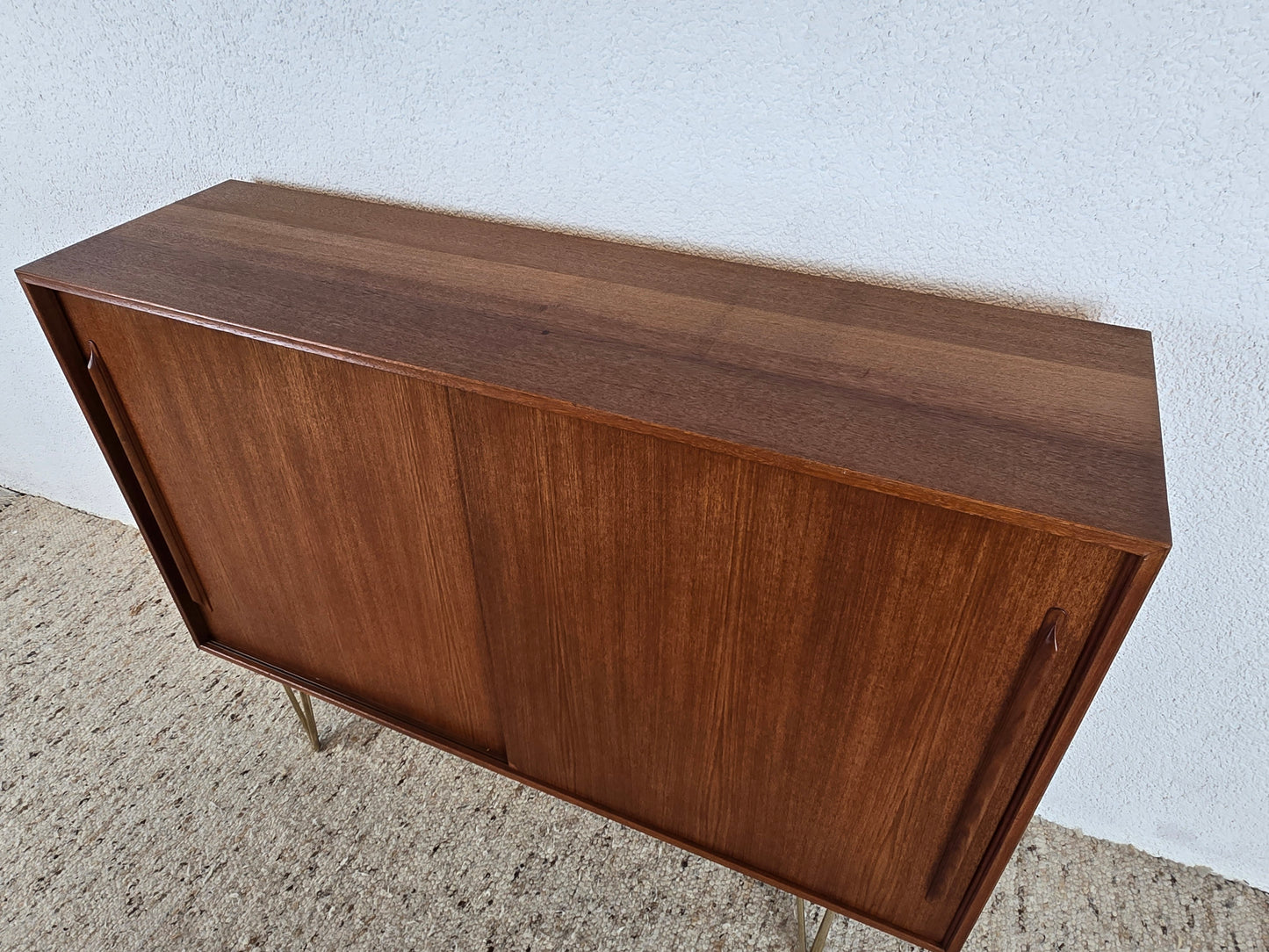 TEAK SIDEBOARD Kommode holz Vintage Schrank Highboard midcentury