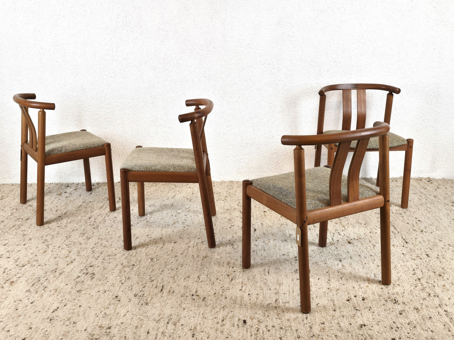 HANS J. FREYDENDAL STUHL 1von4 denmark teak vintage esszimmer Designer