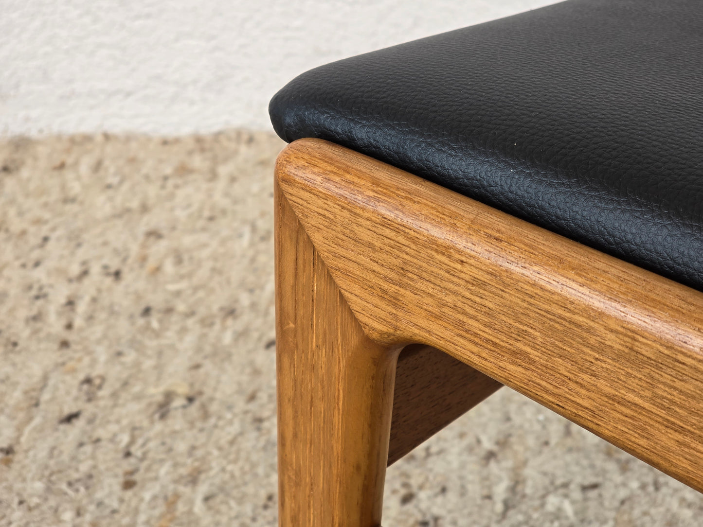 ERIK KIRKEGAARD STUHL vintage mid century Teak schreibtisch 49b
