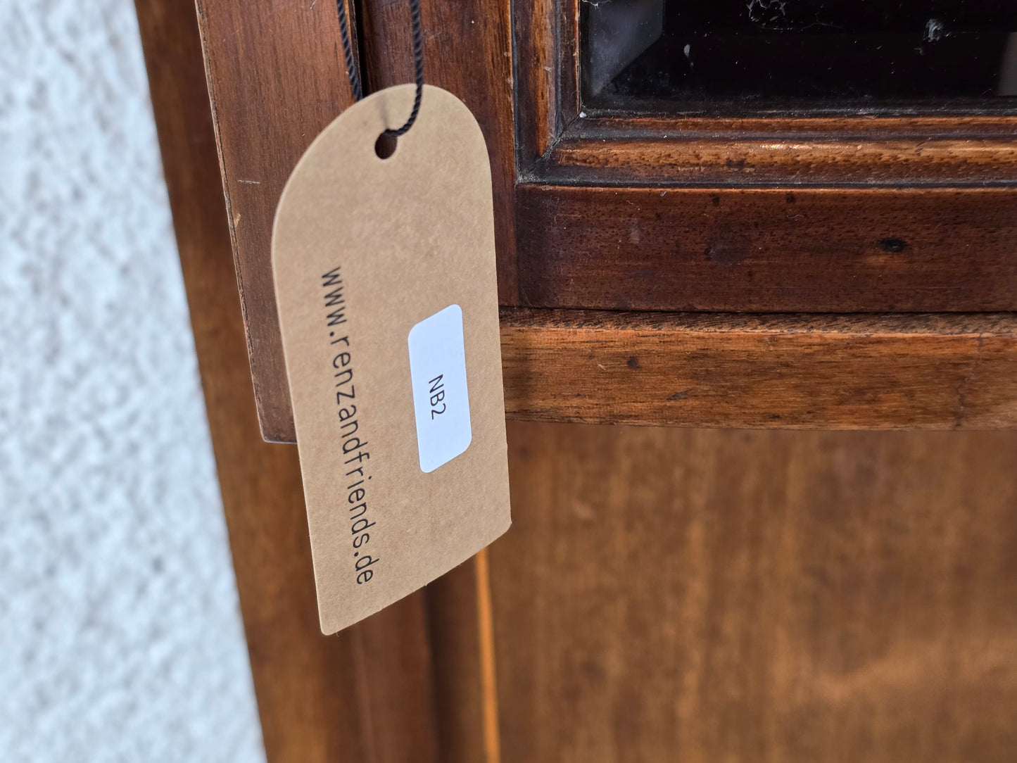 ANTIK SCHRANK kommode ablage flur vitrine vintage holz schränkchen