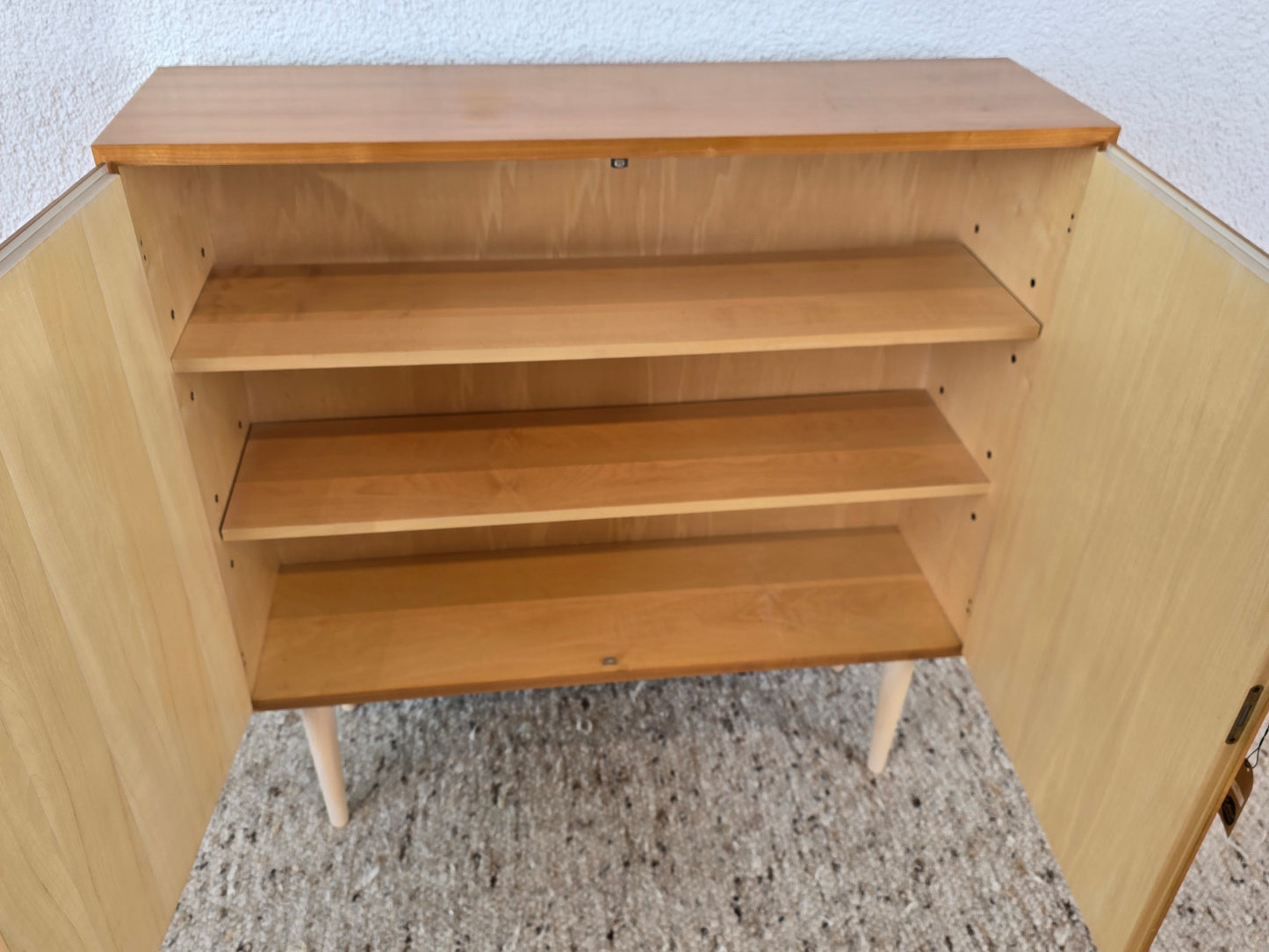 MID CENTURY SIDEBOARD Tv kirschholz schrank vintage Kommode 60er