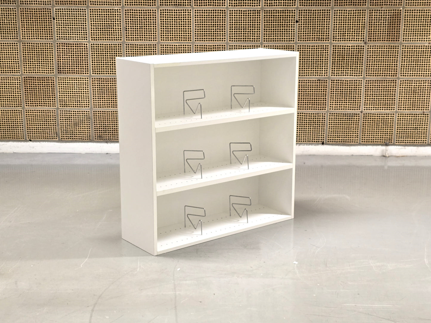 MODULARES REGAL weiß bücherregal büro schrank lager keller bücher