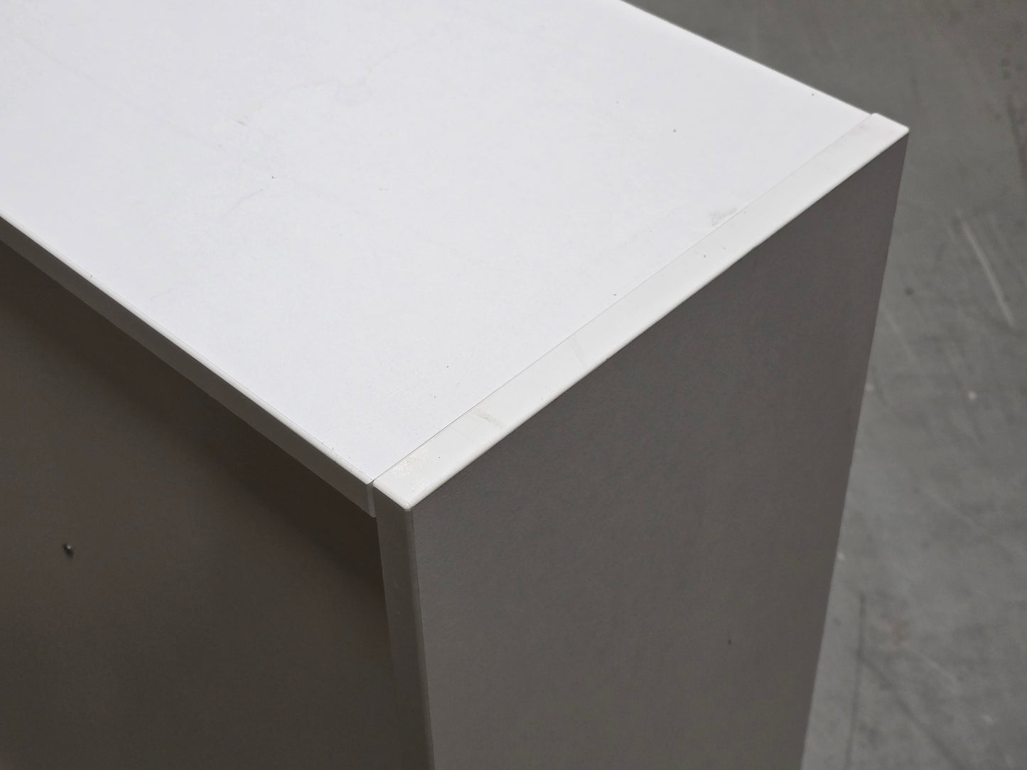 MODULARES REGAL weiß bücherregal büro schrank lager keller bücher