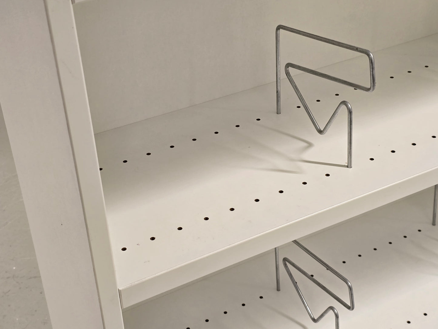 MODULARES REGAL weiß bücherregal büro schrank lager keller bücher