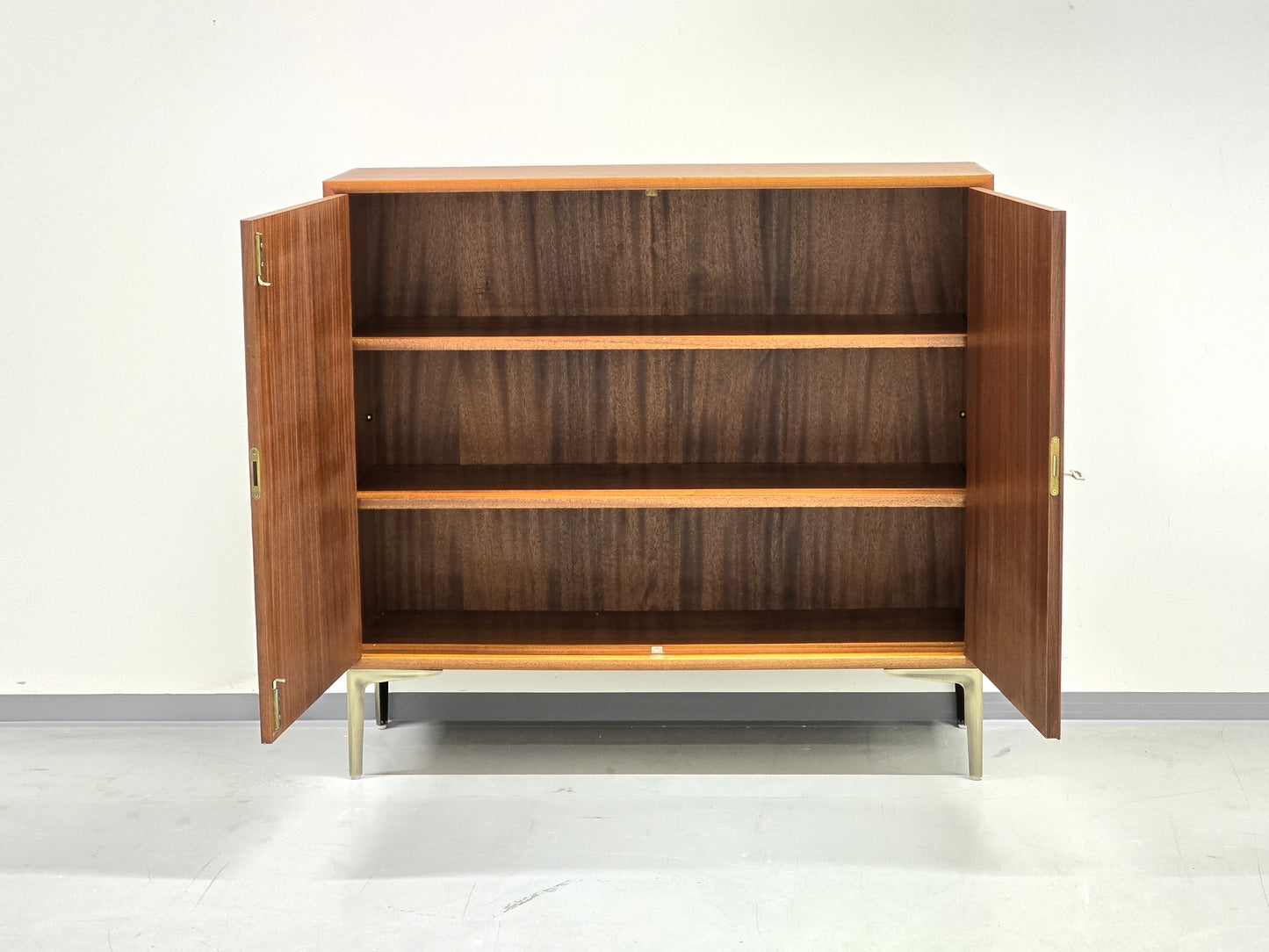 WK MÖBEL TEAK Sideboard Kommode Holz Tv Vintage 60er retro regal