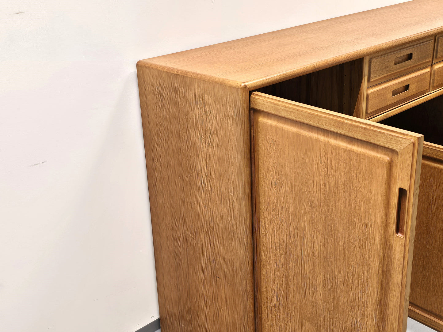 DYRLUND TEAK HIGHBOARD sideboard schrank kommode 60s Holz Vintage