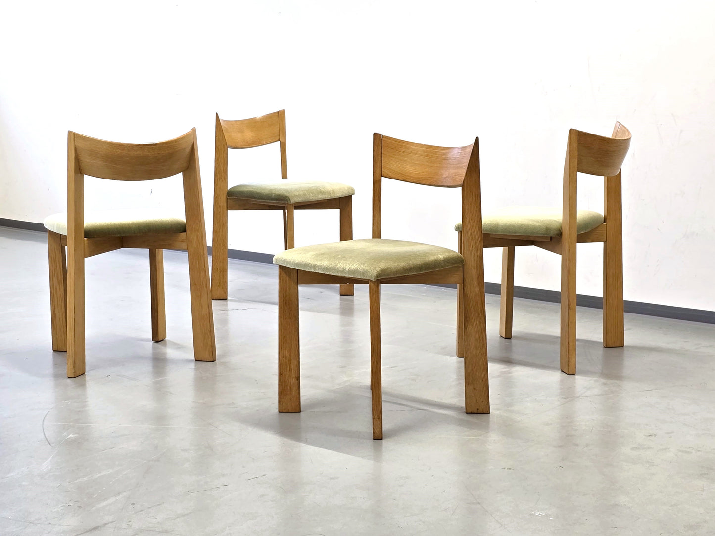 MAURO PASQUINELLI STUHL 1von4 esszimmer esstisch küche büro stühle grün