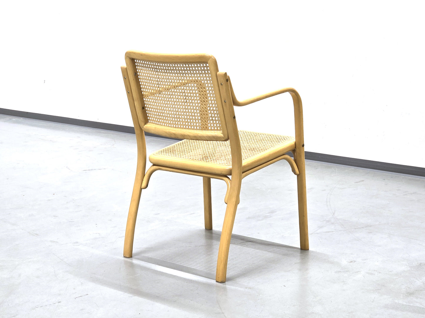 MIRJANA MARACIC STUHL geflecht vintage thonet bugholz esszimmer büro esstisch wiener geflecht