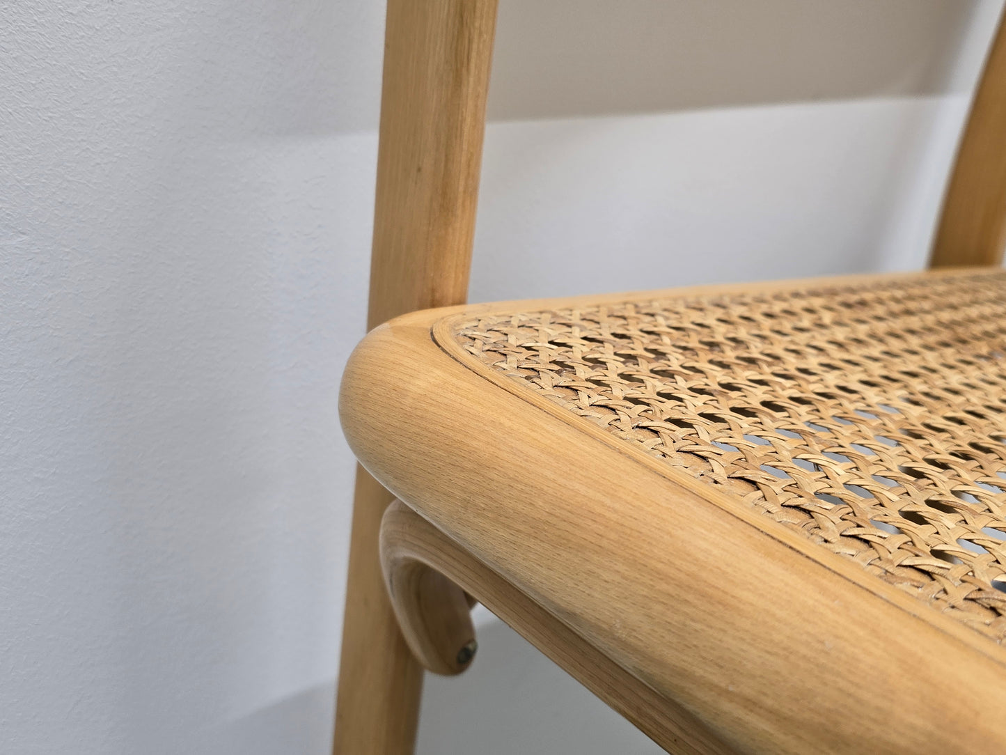 MIRJANA MARACIC STUHL geflecht vintage thonet bugholz esszimmer büro esstisch wiener geflecht