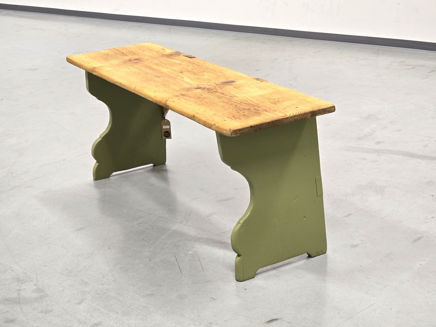 VINTAGE SITZBANK bank stuhl küche esstisch esszimmer antik holz landhaus