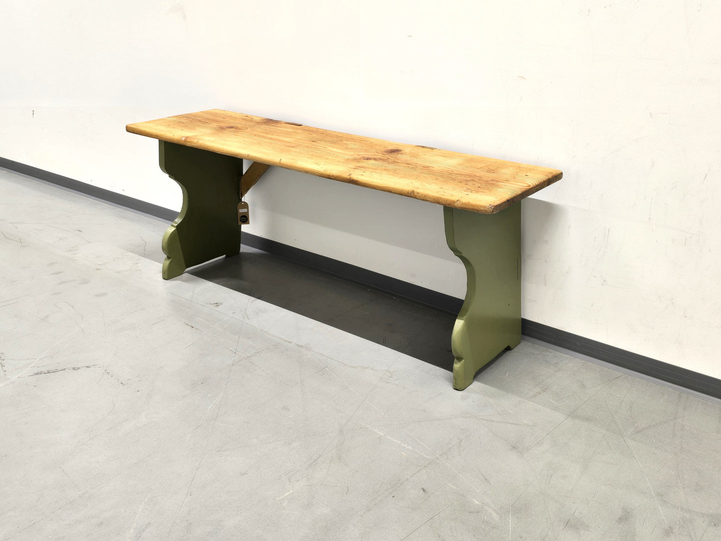 VINTAGE SITZBANK bank stuhl küche esstisch esszimmer antik holz landhaus