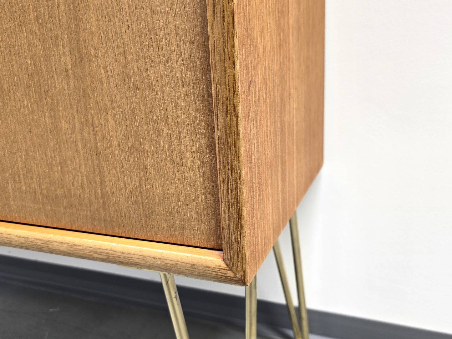 WK MÖBEL SIDEBOARD kommode teak holz tv board regal vintage mid century