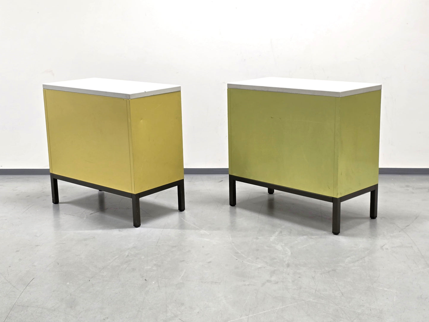 BOLTE KOMMODE vintage spint sideboard metall schrank schuhregal