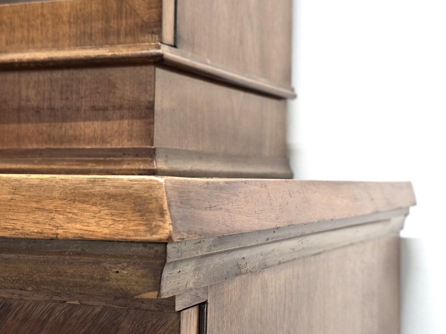 ANTIK BUFFET schrank nuss holz kommode vitrine küche 1930er vintage