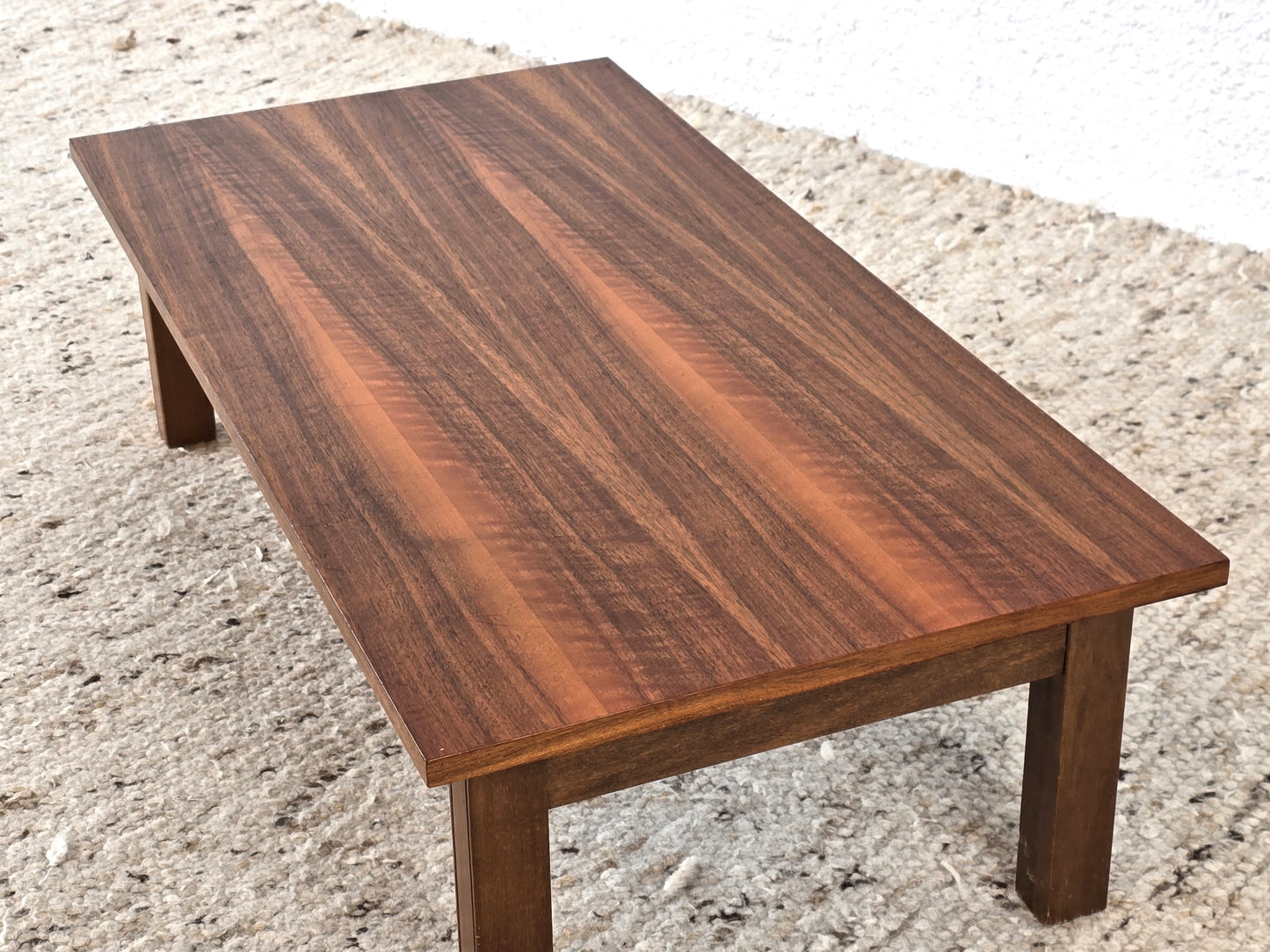VINTAGE COUCHTISCH tisch wohnzimmer nuss holz blumen ablage beistelltisch mid century
