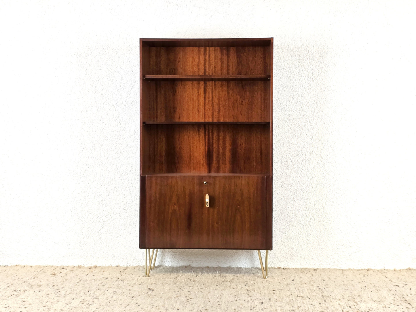WK MÖBEL SCHRANK PALISANDER holz vintage regal schrank bücher küche Minibar Barfach