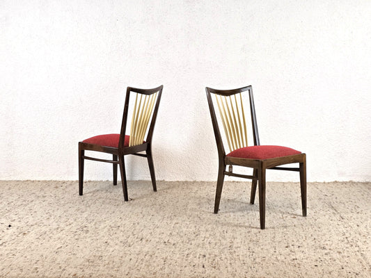 MID CENTURY SPROSSENSTÜHLE stuhl esszimmer esstisch küche 60s retro ddr