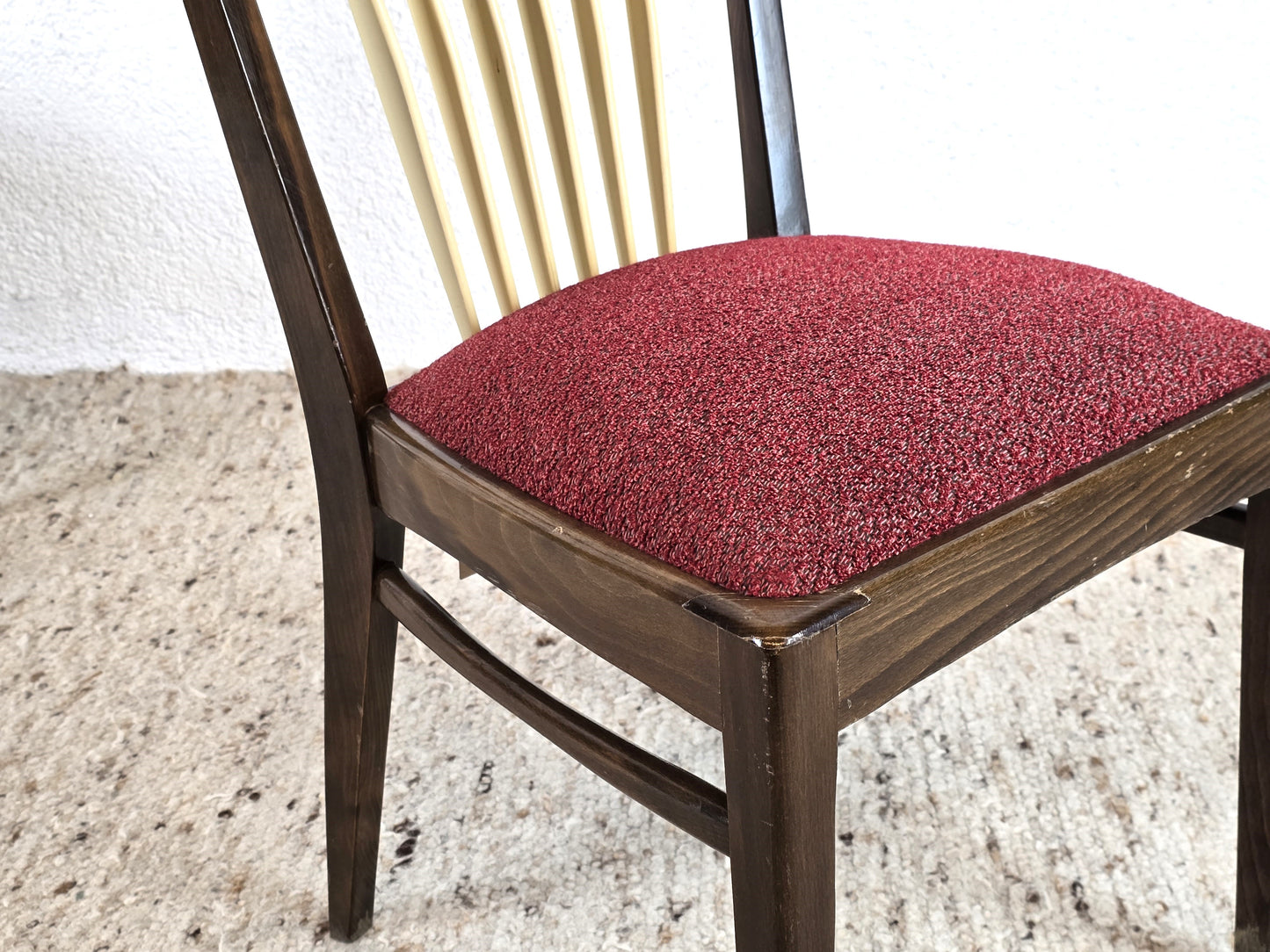 MID CENTURY SPROSSENSTÜHLE stuhl esszimmer esstisch küche 60s retro ddr
