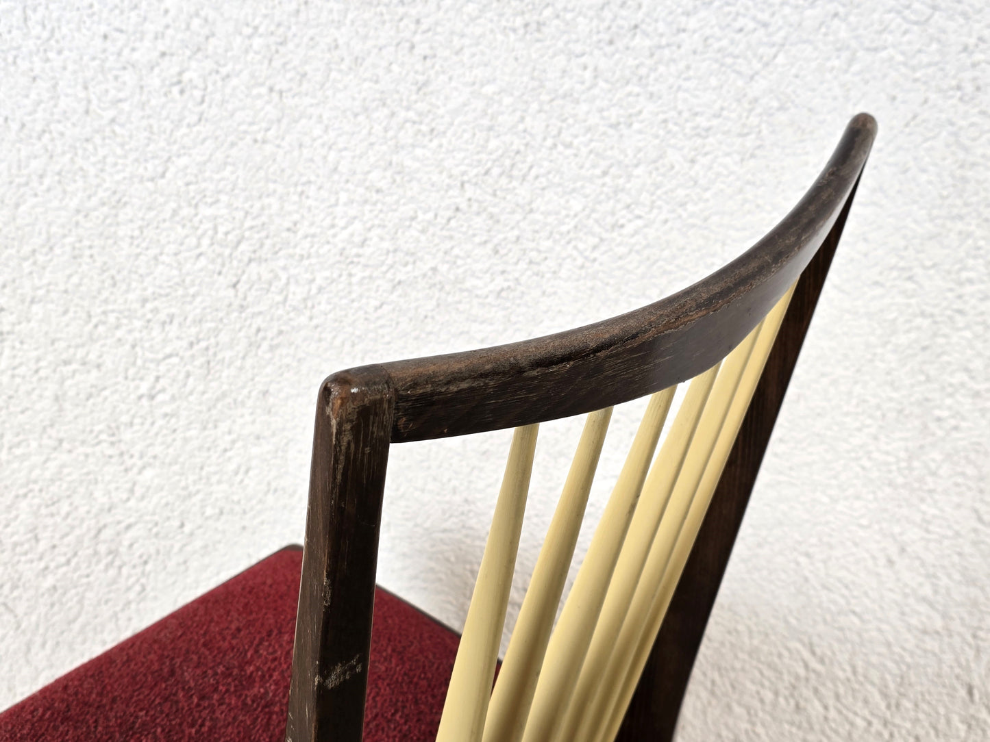 MID CENTURY SPROSSENSTÜHLE stuhl esszimmer esstisch küche 60s retro ddr