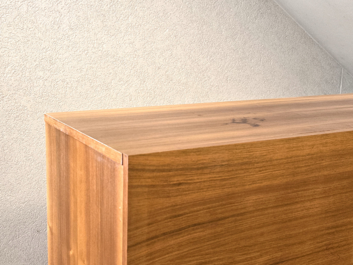 MID CENTURY SIDEBOARD nuss holz schrank highboard vintage retro kommode