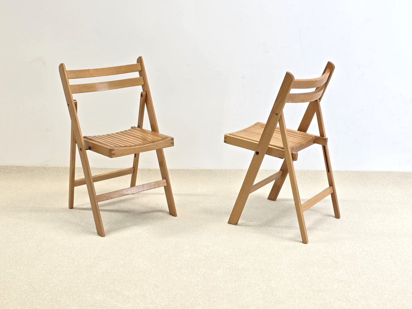 CLC KLAPPSTUHL holz vintage buche stuhl esszimmer küche esstisch stapelbar stühle