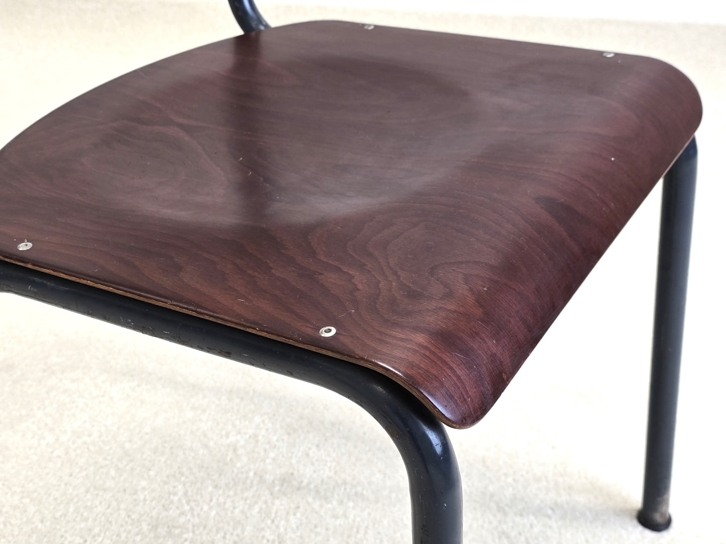 PAG ROSEWOOD STUHL chair industrial vintage büro esstisch esszimmer