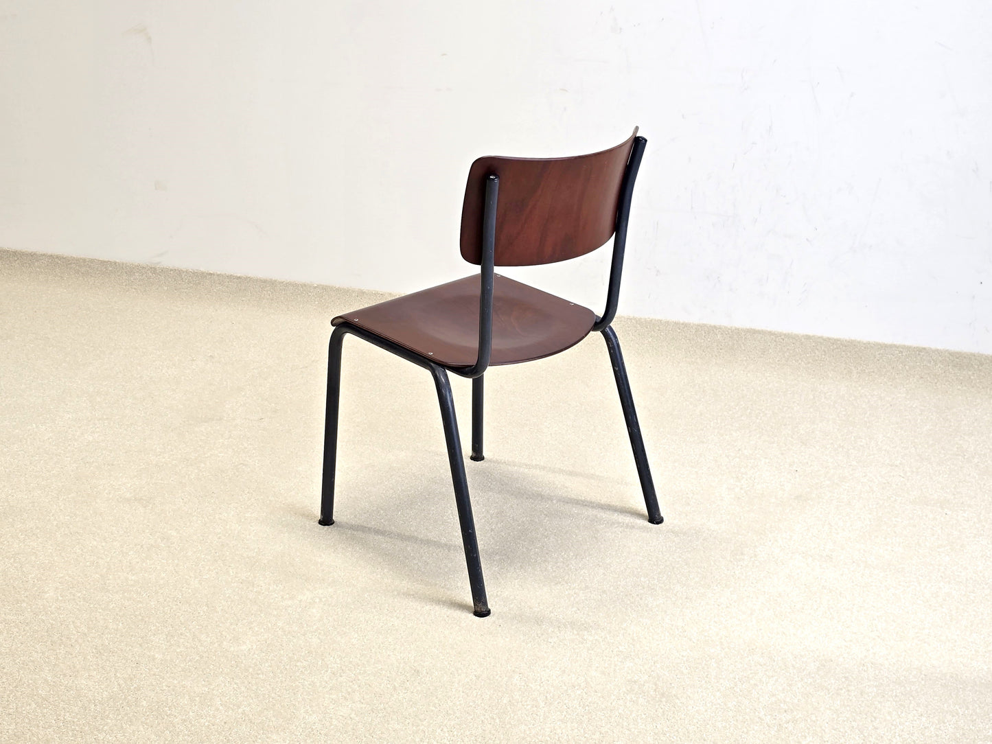 PAG ROSEWOOD STUHL chair industrial vintage büro esstisch esszimmer