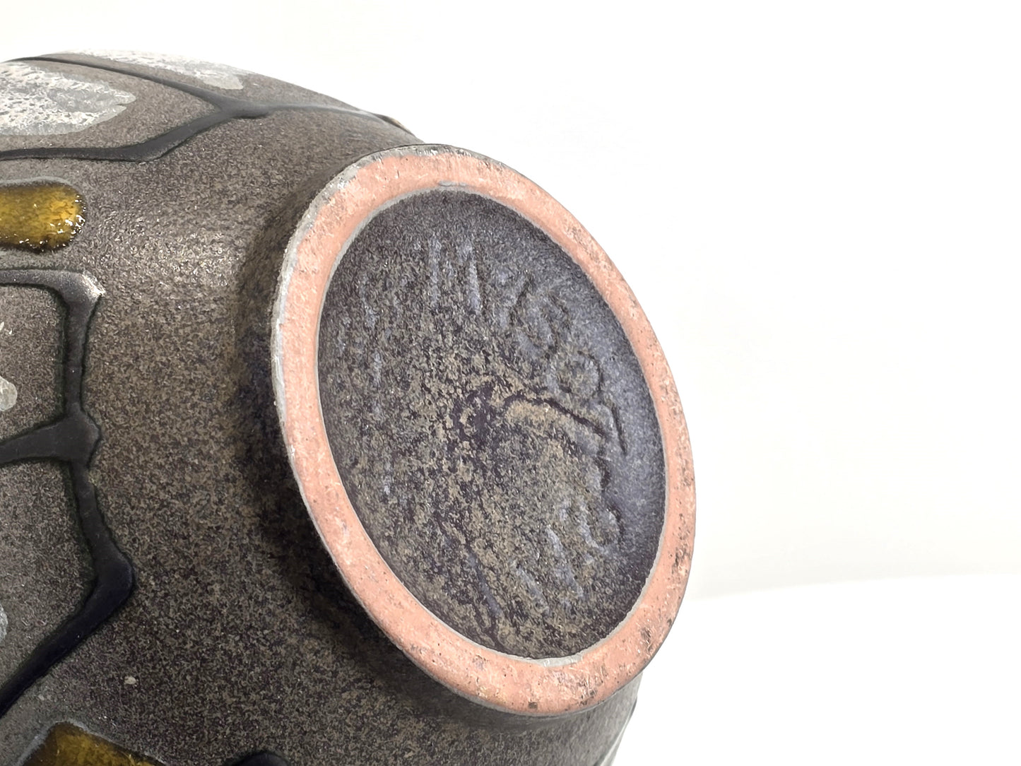 CARSTENS TÖNNIESHOF VASE west germany keramik lava pottery 1507-27