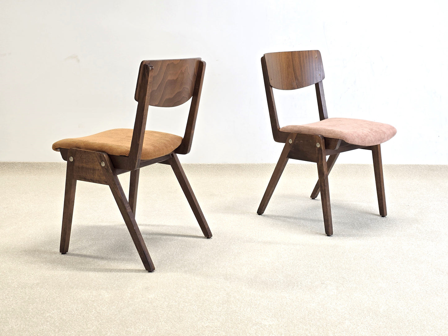 VINTAGE STUHL 2er Set esszimmer holz esstisch küche mid century stühle