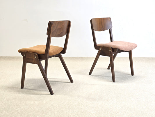 VINTAGE STUHL 2er Set esszimmer holz esstisch küche mid century stühle