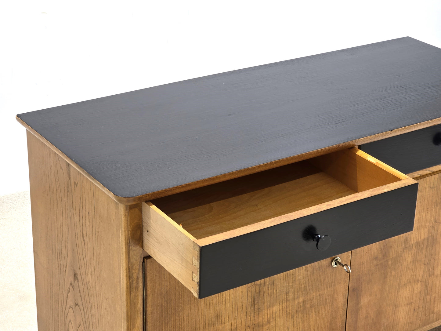 1950ER JAHRE SIDEBOARD holz kommode tv board kleider vintage mid century