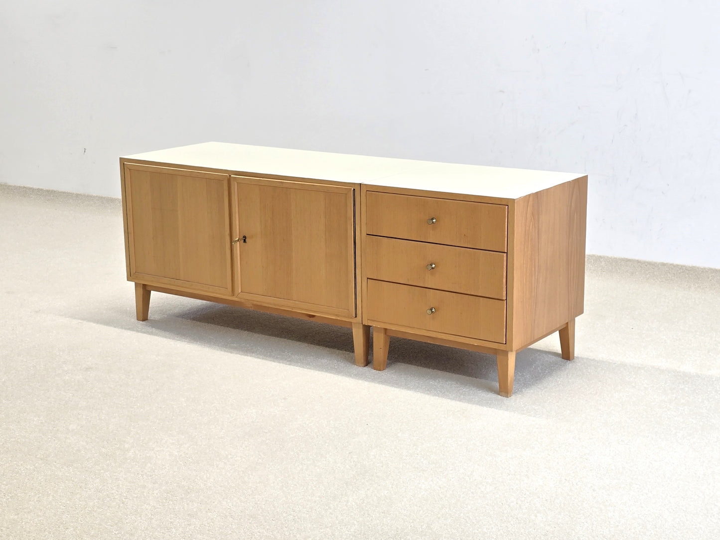 VINTAGE SIDEBOARD tv low board kommode mid century holz 60s 1960er