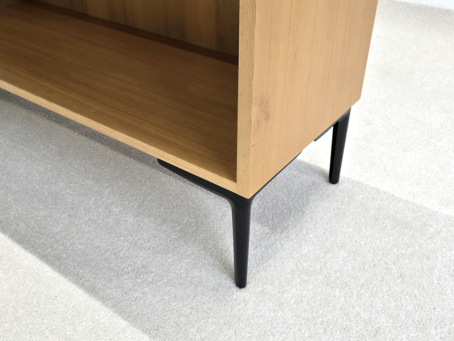 VINTAGE REGAL bücherregal holz rüster vintage sideboard kommode mid century