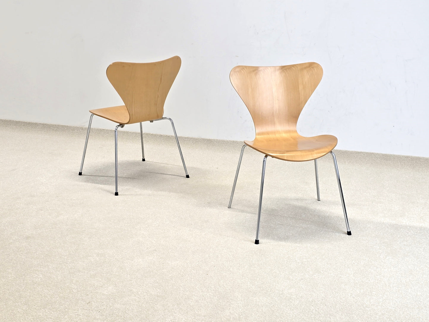 ARNE JACOBSEN STUHL buche esstisch esszimmer fritz hansen küche büro designer