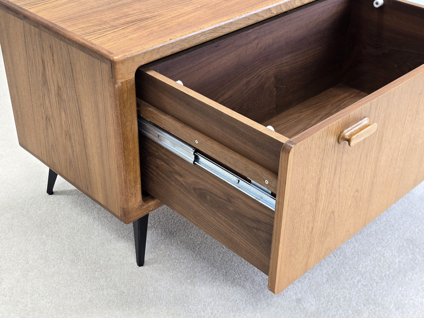 SILKEBORG TEAK SIDEBOARD low tv board teak holz vintage denmark schublade