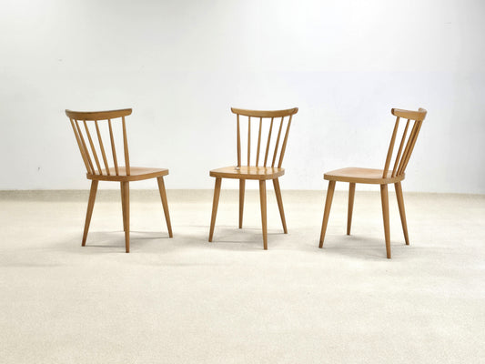 VINTAGE SPROSSENSTUHL 1von3 holz esstisch stuhl küche kaffeehaus esszimmer tübinger