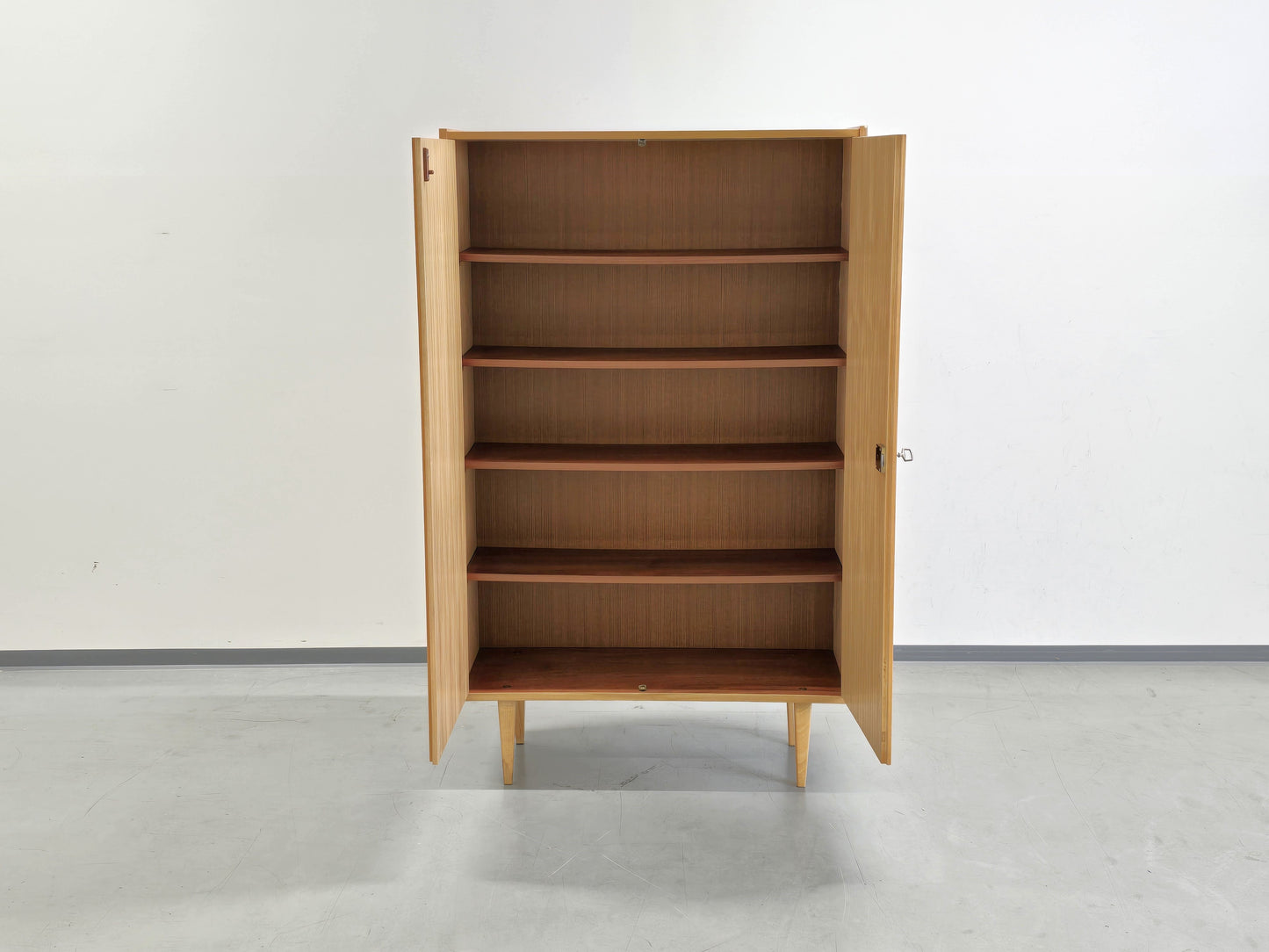 MID CENUTRY KOMMODE schrank schuhregal kleiderschrank holz vintage