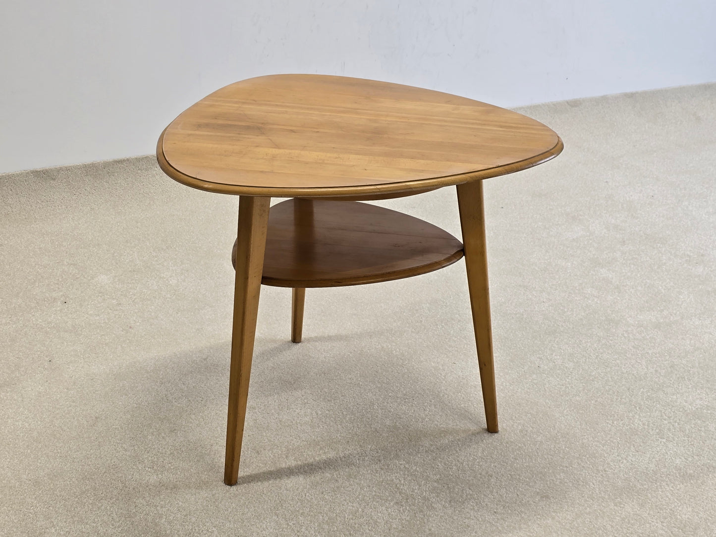VINTAGE COFFEETABLE holz couchtisch beistelltisch sofa wohnzimmer
