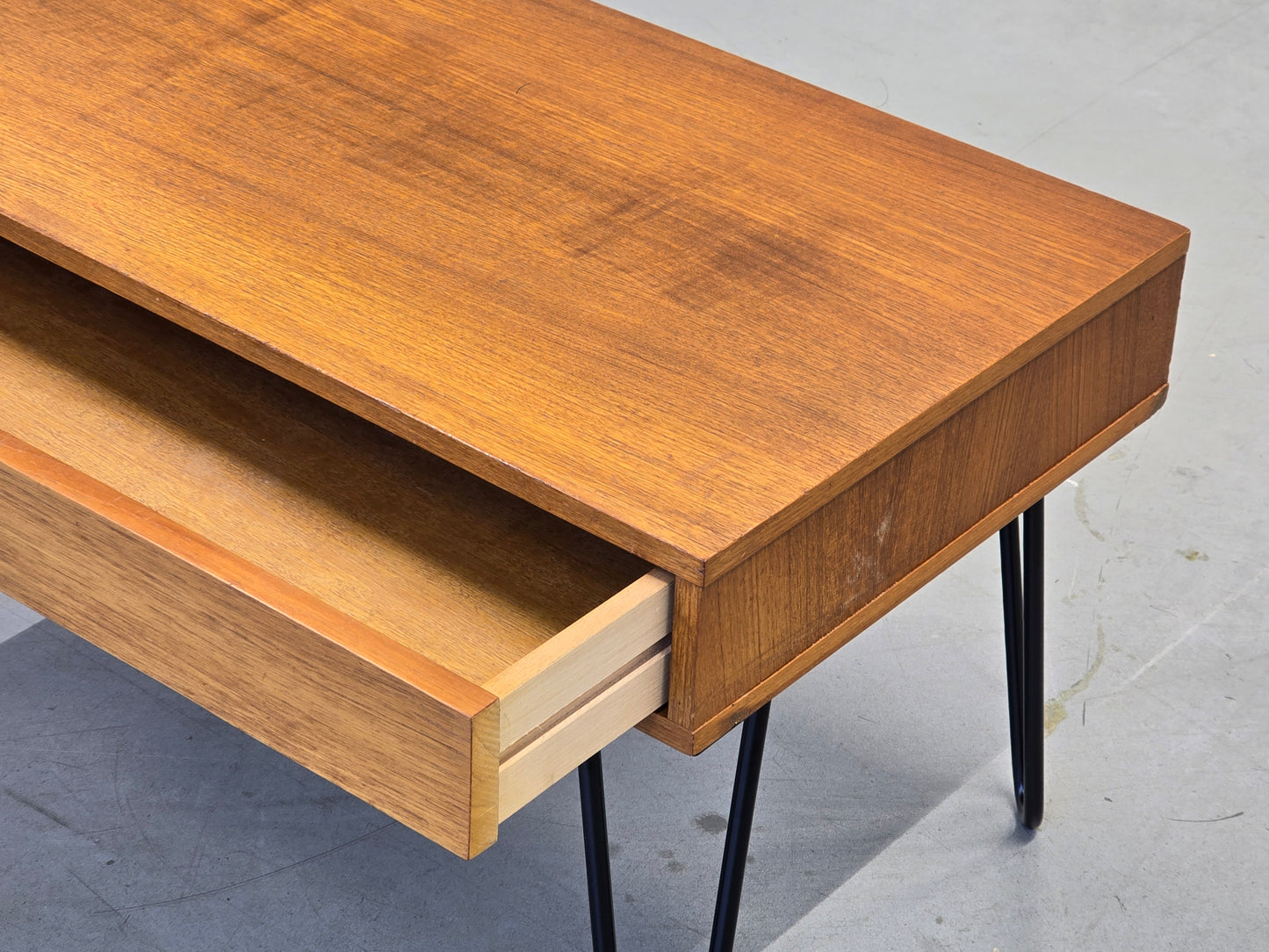 DANISH TEAK KOMMÖDCHEN kommode sideboard tv board low vintage