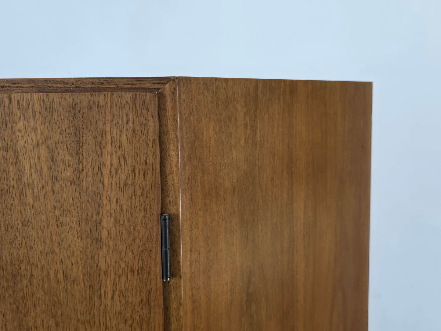 NUSSBAUM KLEIDERSCHRANK eckschrank vintage schrank holz mid century schlafzimmer