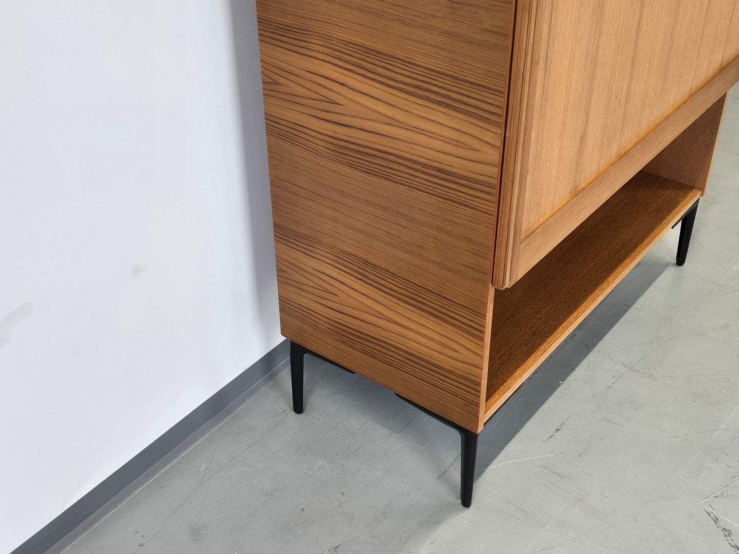 TEAK SCHRANK vintage minibar sen holz kommode mid century 60s