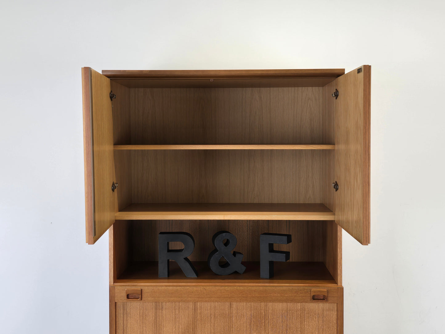TEAK SCHRANK vintage minibar sen holz kommode mid century 60s