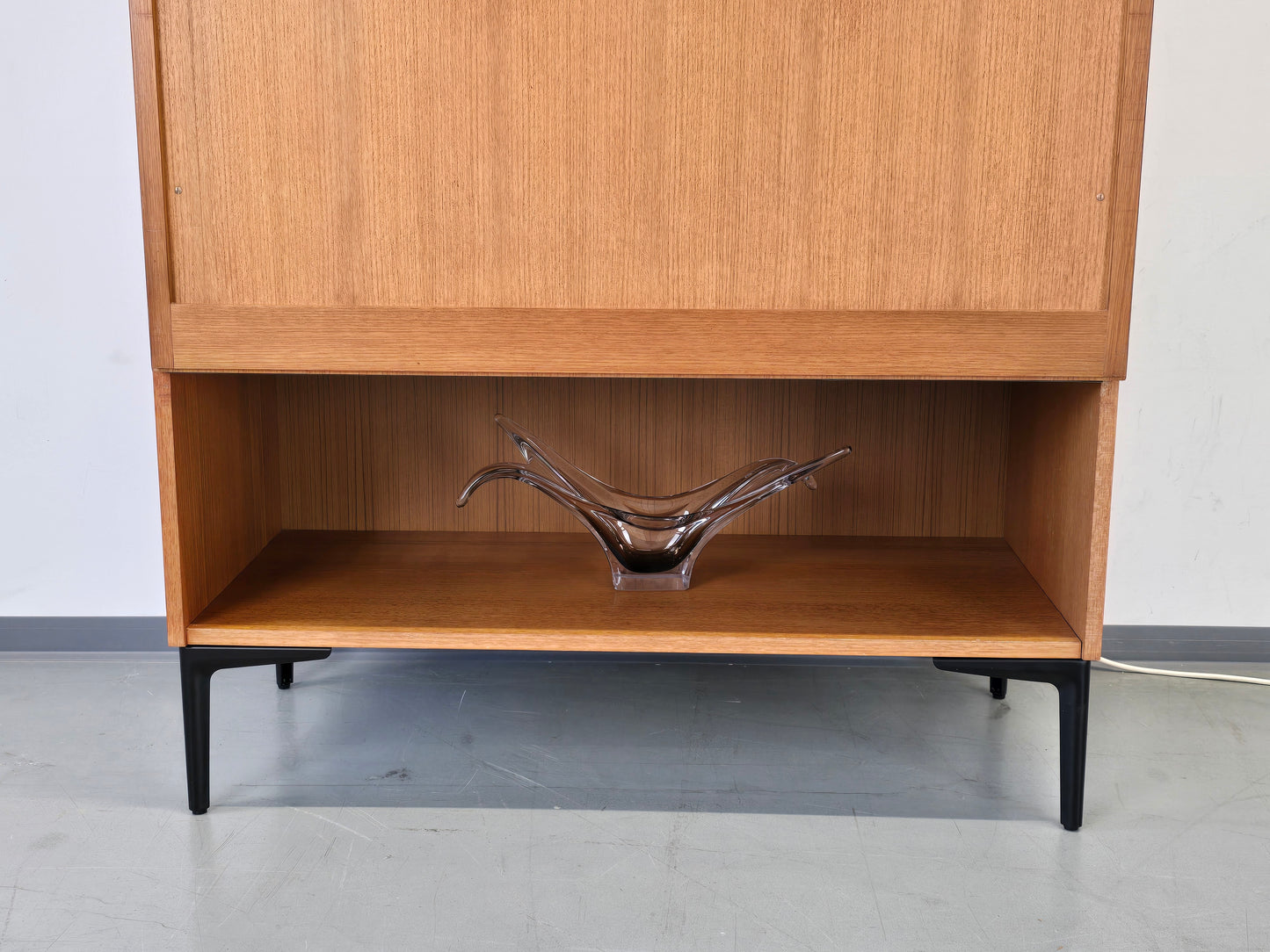 TEAK SCHRANK vintage minibar sen holz kommode mid century 60s