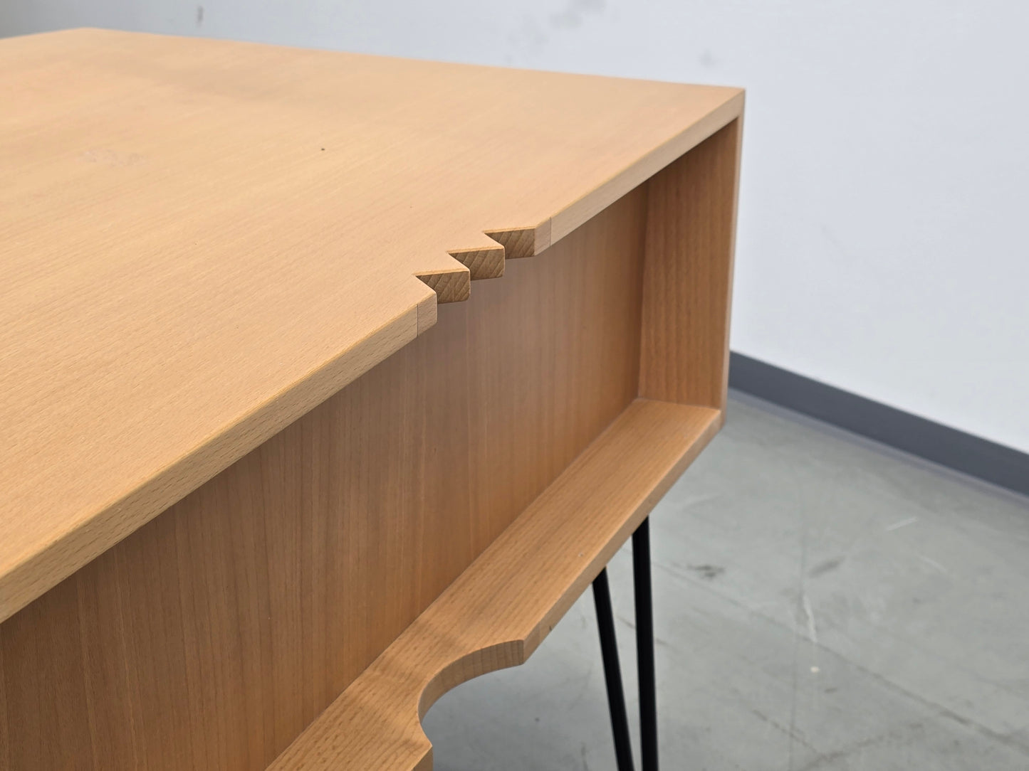 MASSIVHOLZ TV LOWBOARD hifi plattenspieler kommode sideboard