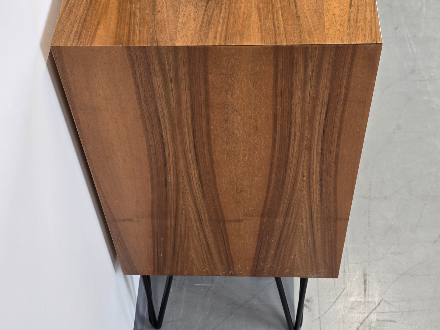 MID CENTURY SCHUBLADEN KOMMODE sideboard nussbaum holz vintage