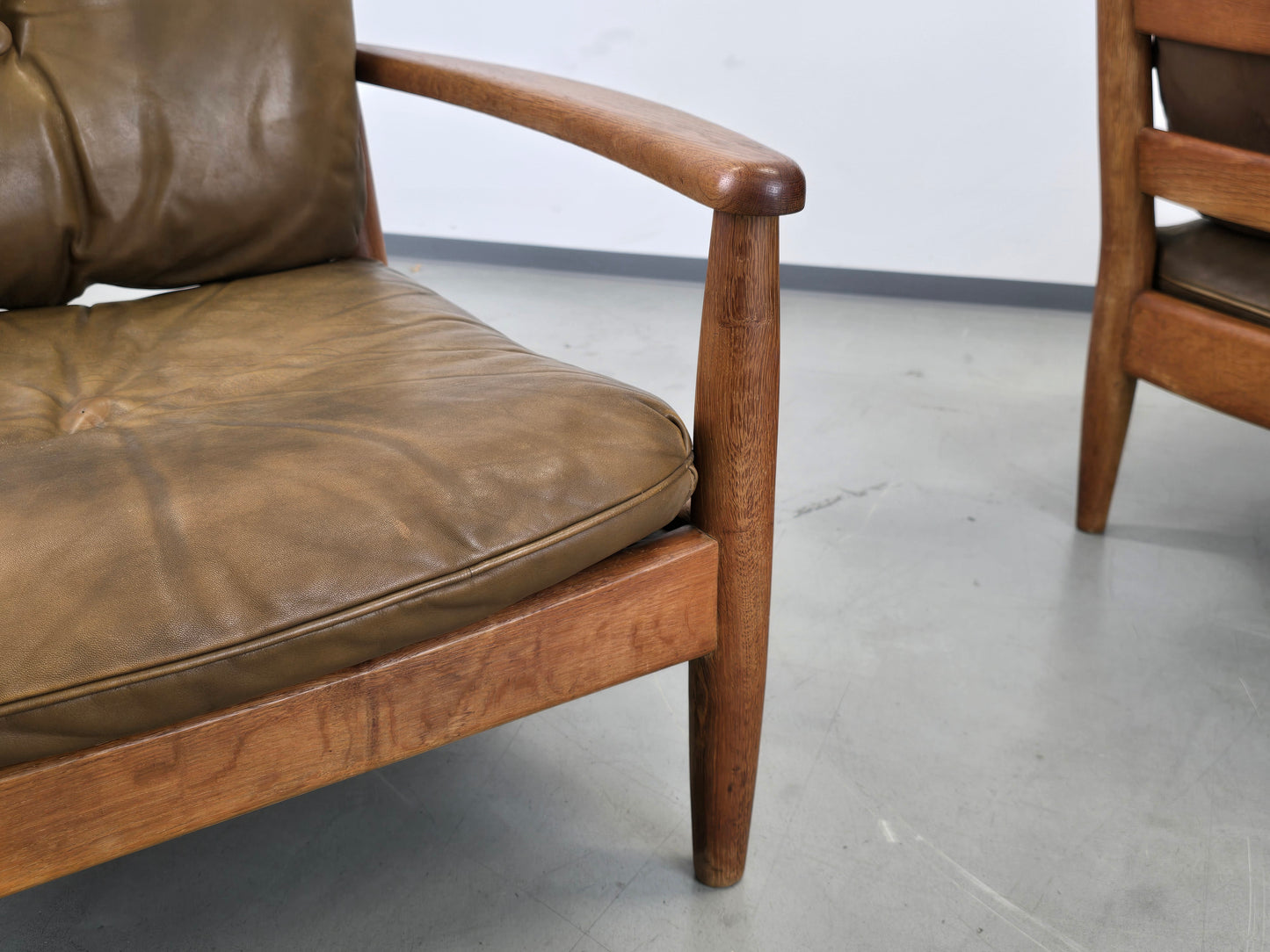 DANISH TEAK SESSEL holz dänemark armchair tv vintage mid century stuhl