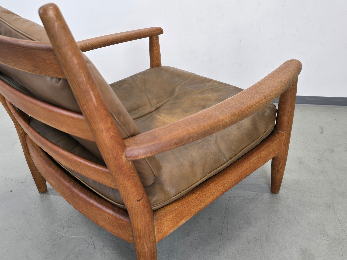 DANISH TEAK SESSEL holz dänemark armchair tv vintage mid century stuhl