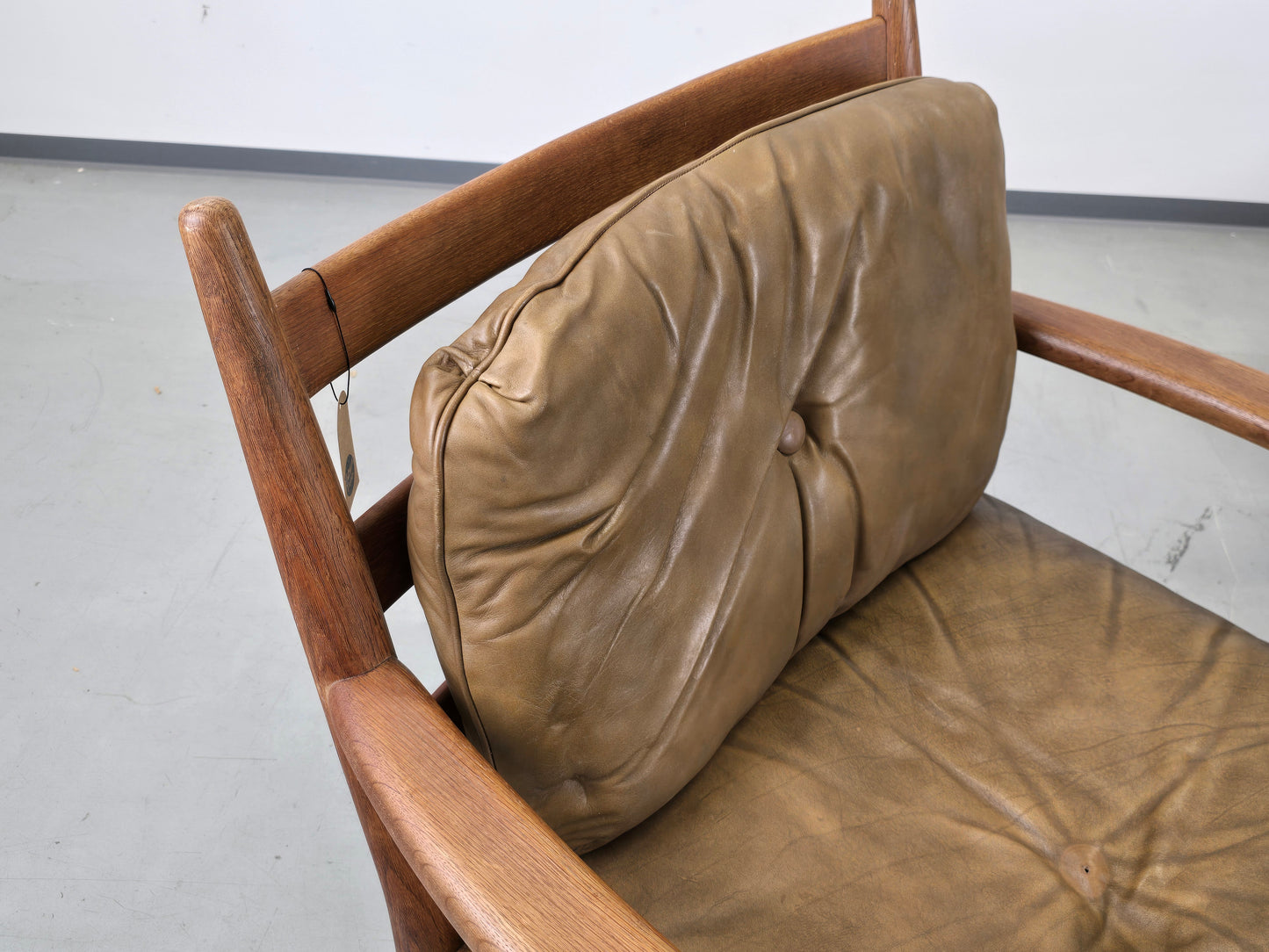 DANISH TEAK SESSEL holz dänemark armchair tv vintage mid century stuhl